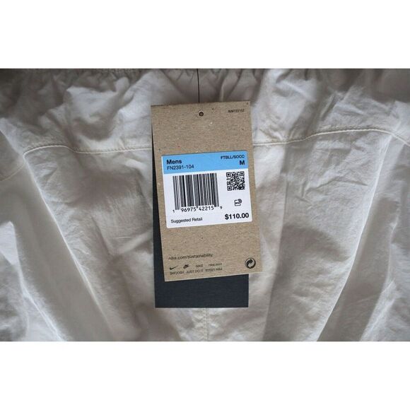 Nike FN2391-104 Men's Sz M Beige/White Therma-Fit Repel Soccer Jogger Pants - Picture 5 of 13